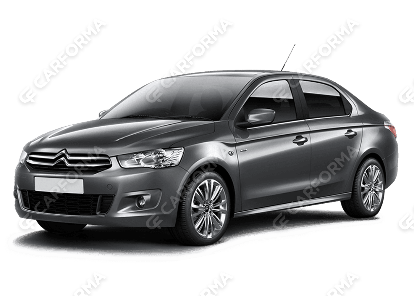 Ворсовые коврики на Citroen C-Elysee 2012&nbsp;-&nbsp;2022 в Чебоксарах