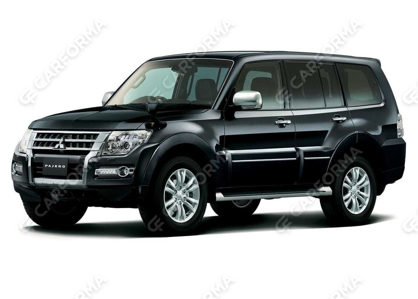Ворсовые коврики на Mitsubishi Pajero IV 2006&nbsp;-&nbsp;2021