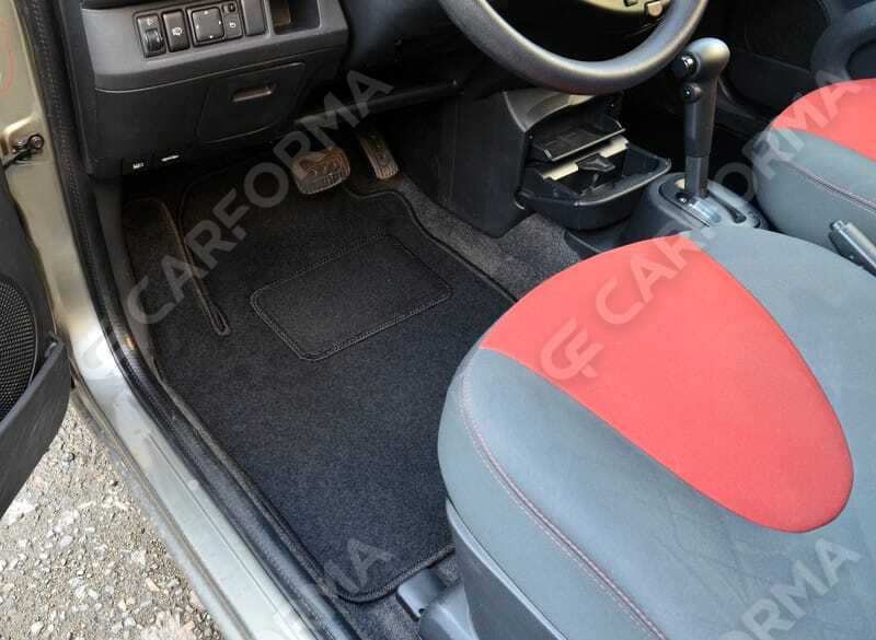 Ворсовые коврики на Nissan Micra (K12) 2003&nbsp;-&nbsp;2010 в Чебоксарах