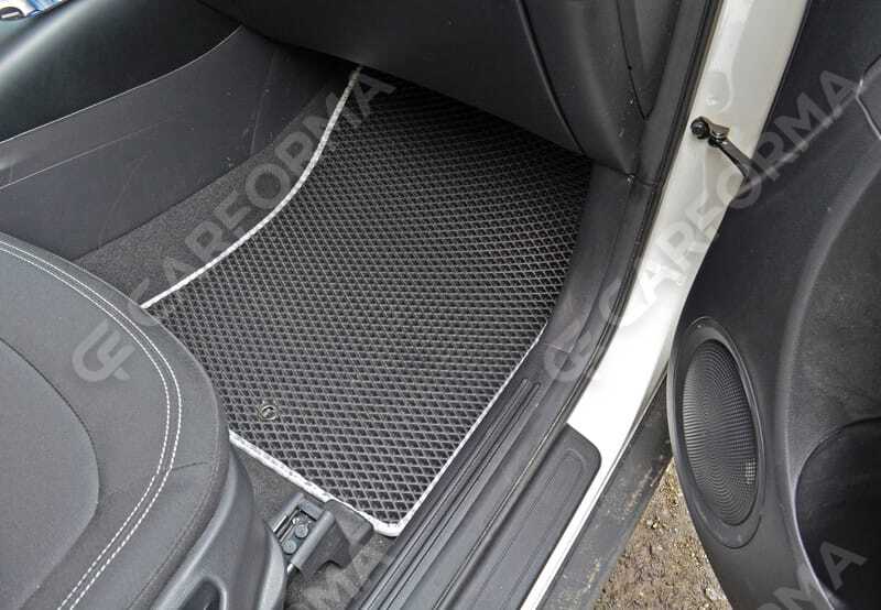 Ворсовые коврики на KIA Soul II 2014&nbsp;-&nbsp;2019 в Чебоксарах