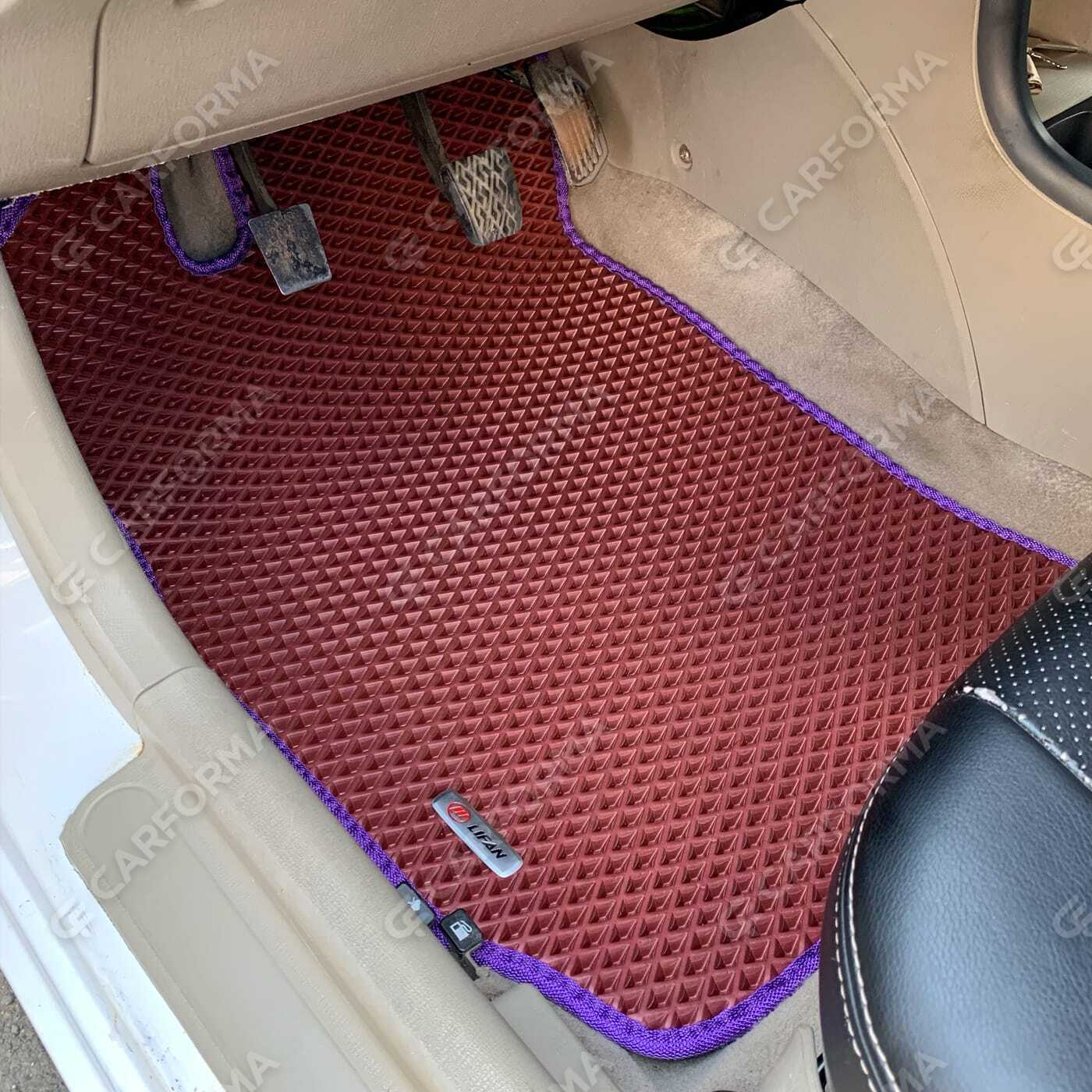 Ворсовые коврики на Lifan Smily 2008&nbsp;-&nbsp;2018 в Чебоксарах