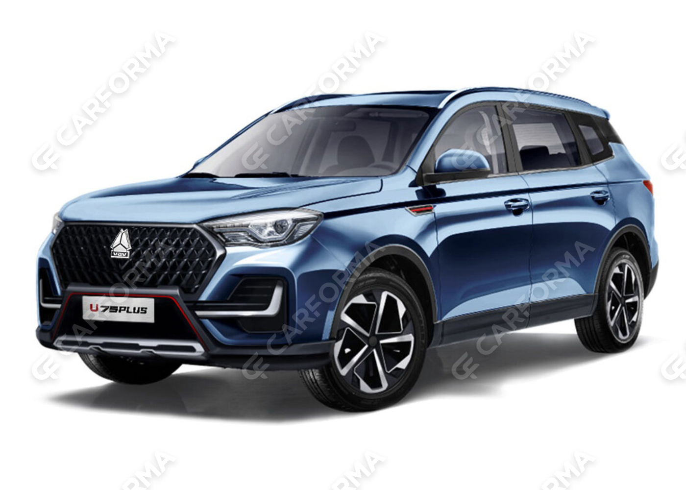 Ворсовые коврики на VGV U75 Plus 2021&nbsp;-&nbsp;2026