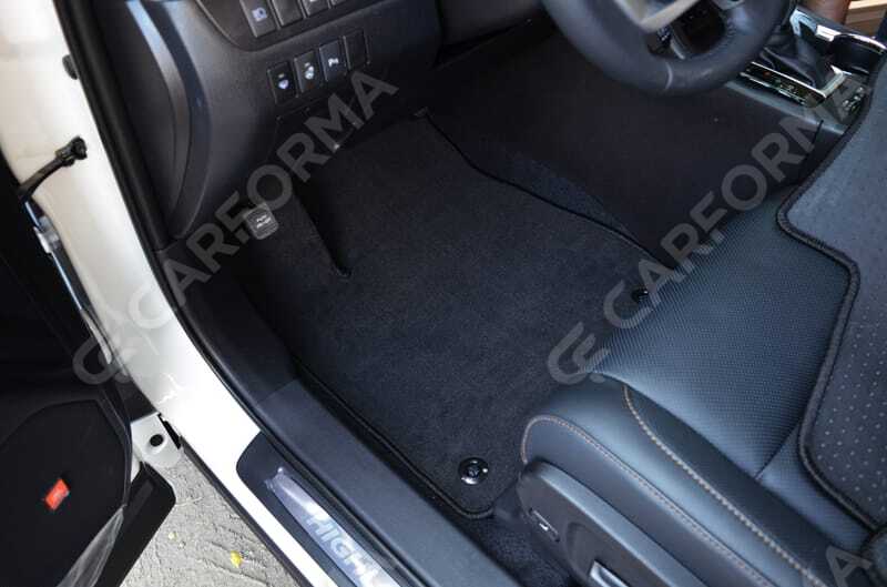 Ворсовые коврики на Toyota Highlander III 2013&nbsp;-&nbsp;2020 в Чебоксарах