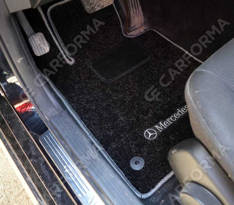 Ворсовые коврики на Mercedes GLK (X204) 2008&nbsp;-&nbsp;2015 в Чебоксарах