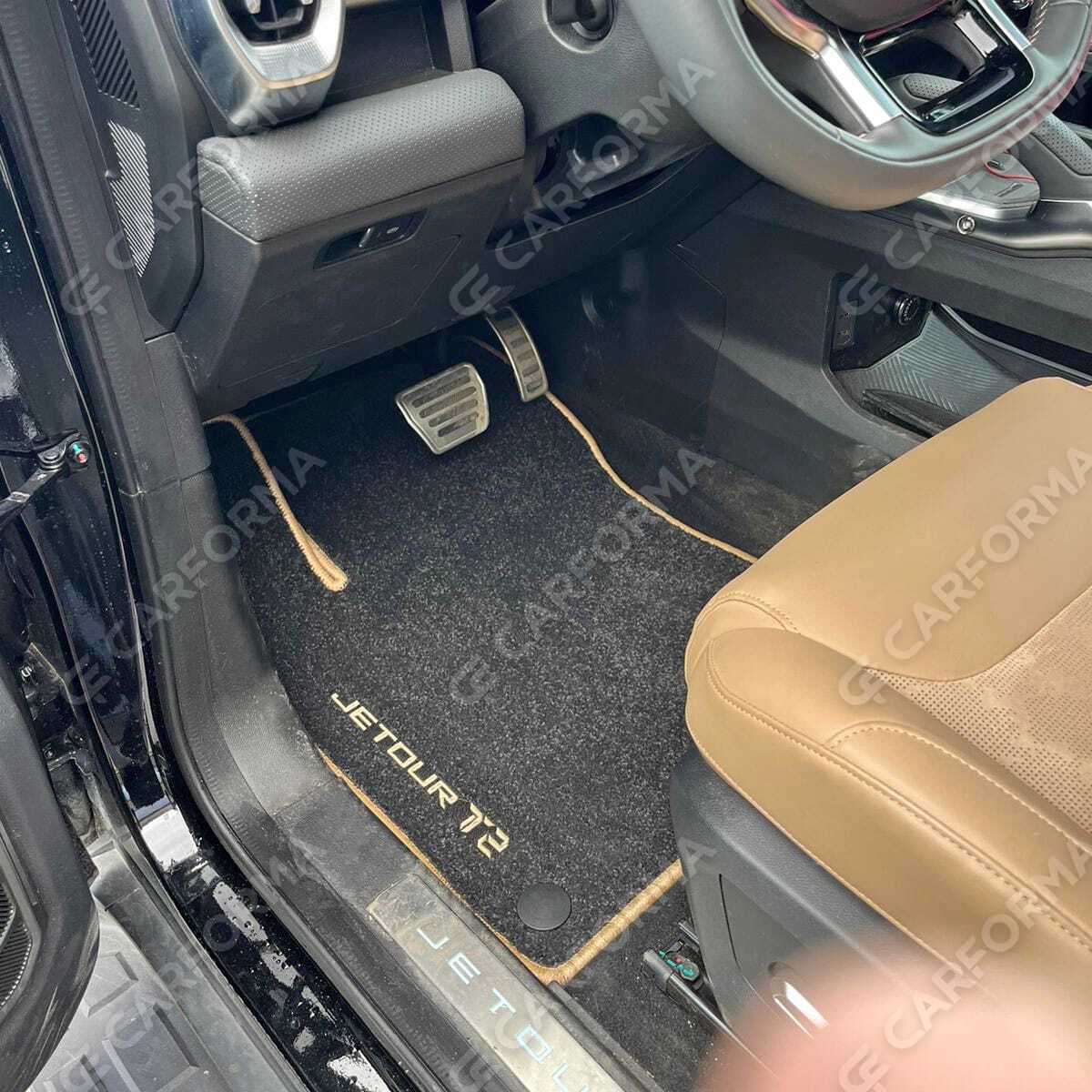 Ворсовые коврики на Jetour T2 2024&nbsp;-&nbsp;2026 в Чебоксарах