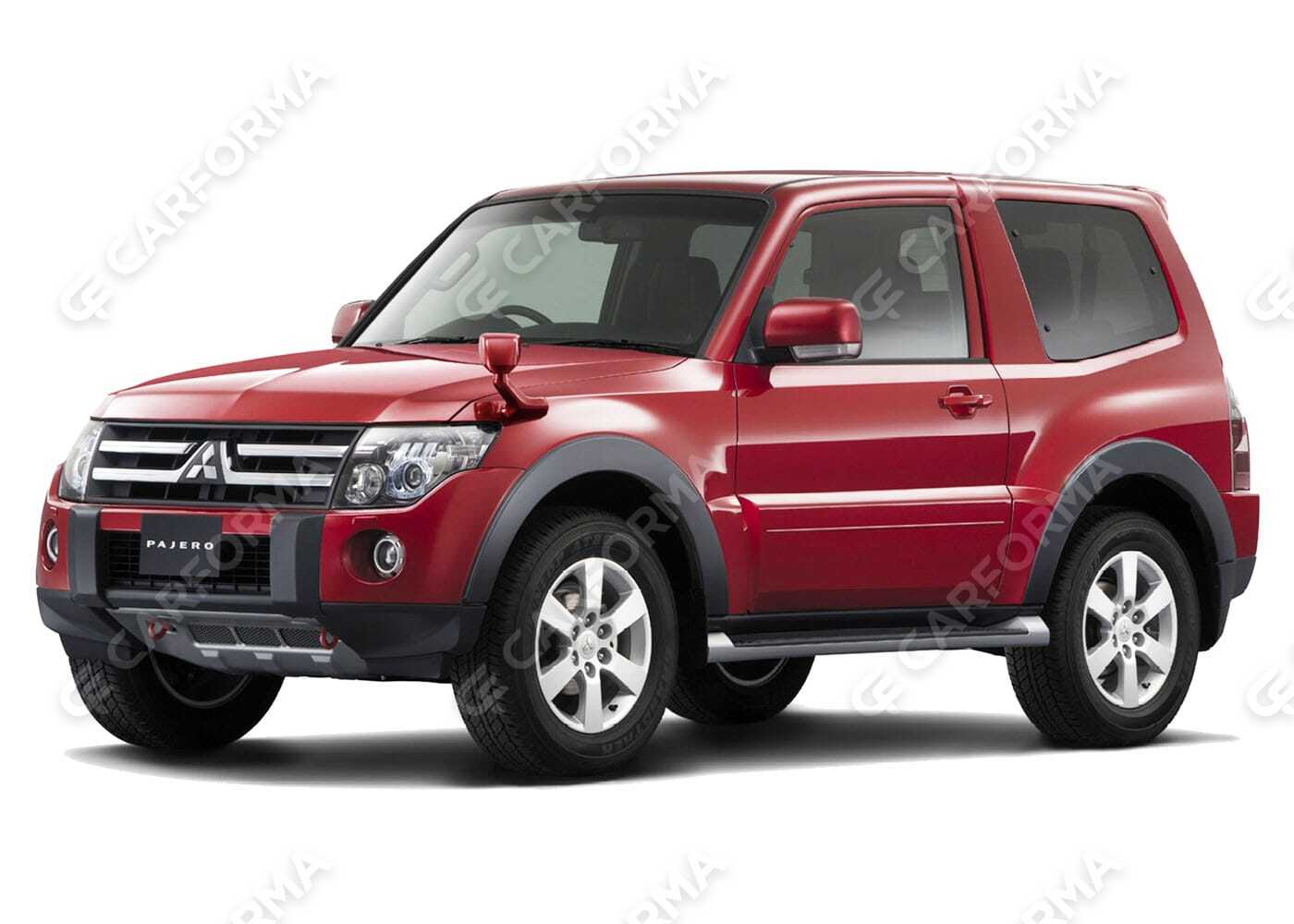 Ворсовые коврики на Mitsubishi Pajero IV 2006&nbsp;-&nbsp;2021