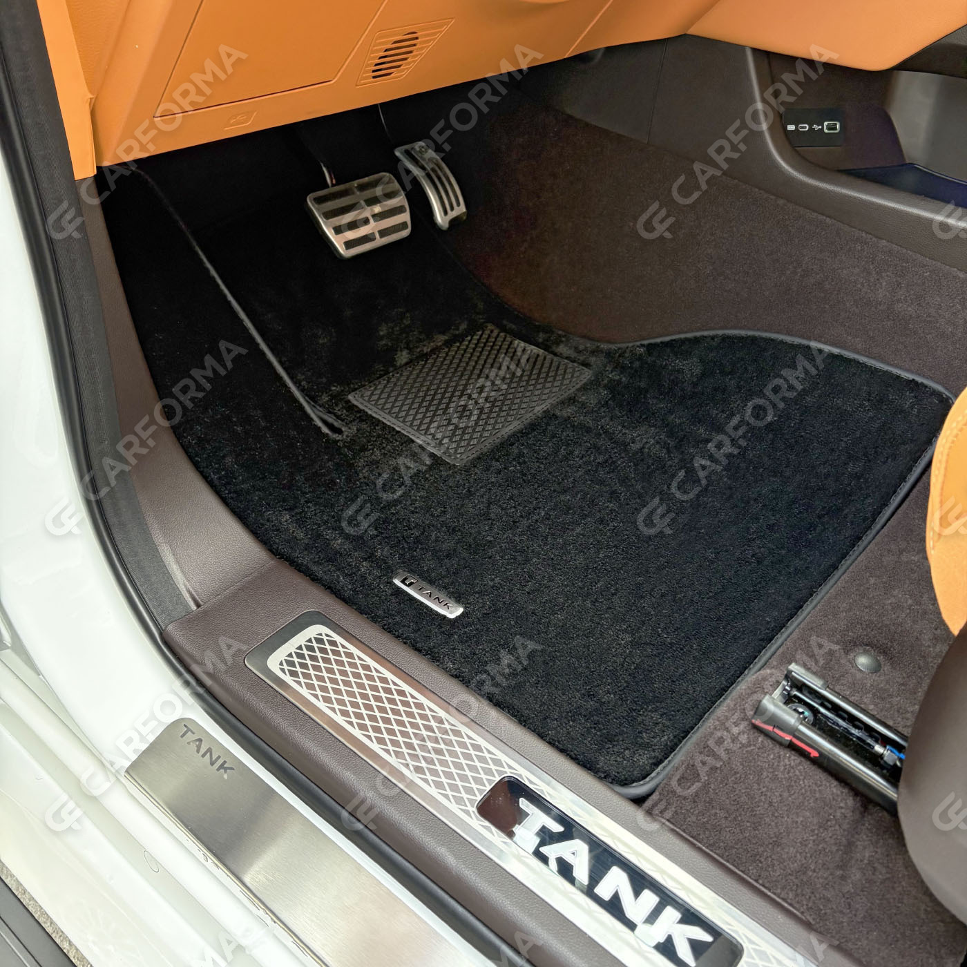 Ворсовые коврики на Tank 500 2021&nbsp;-&nbsp;2026 в Чебоксарах