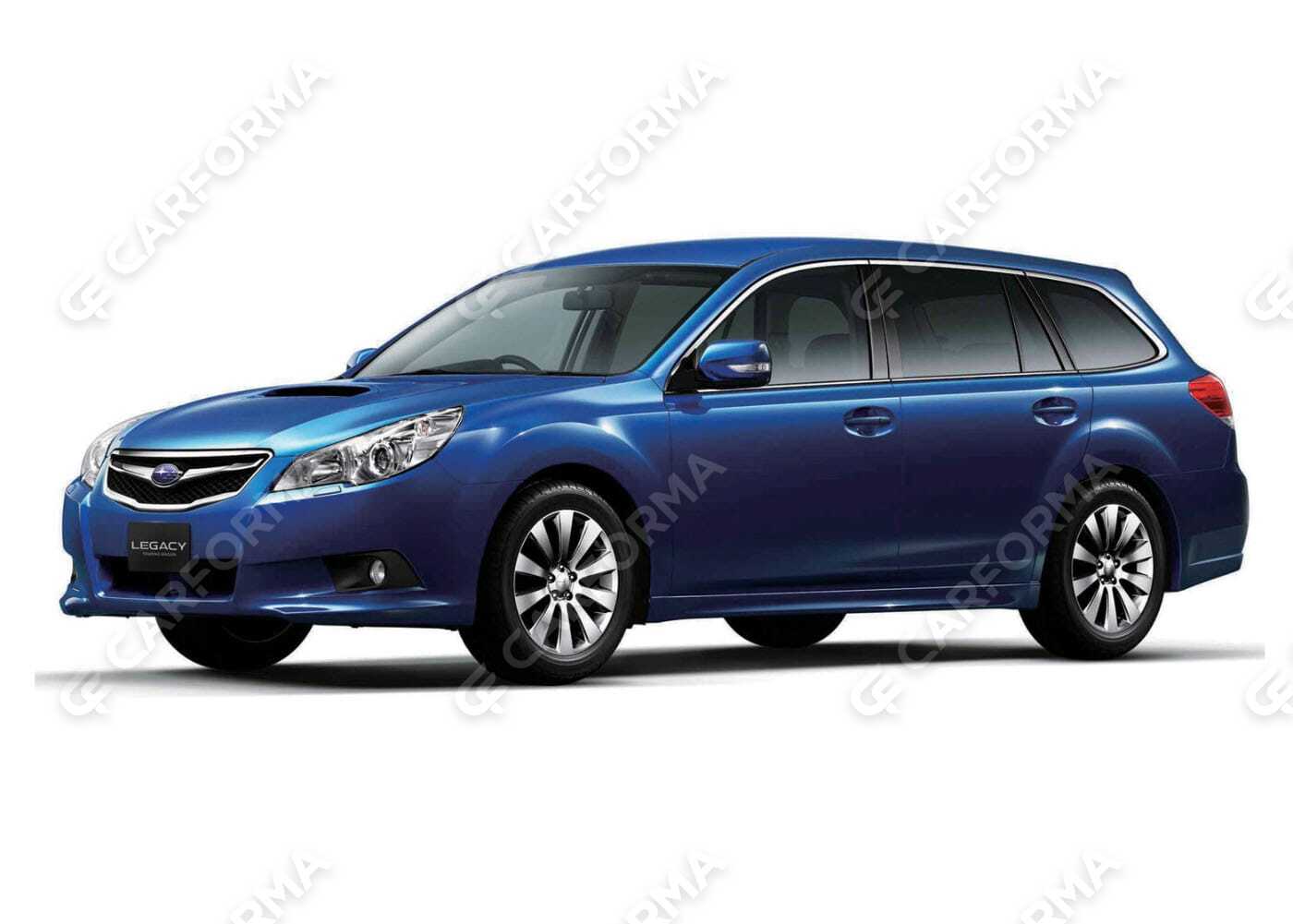 Ворсовые коврики на Subaru Legacy V 2009&nbsp;-&nbsp;2015