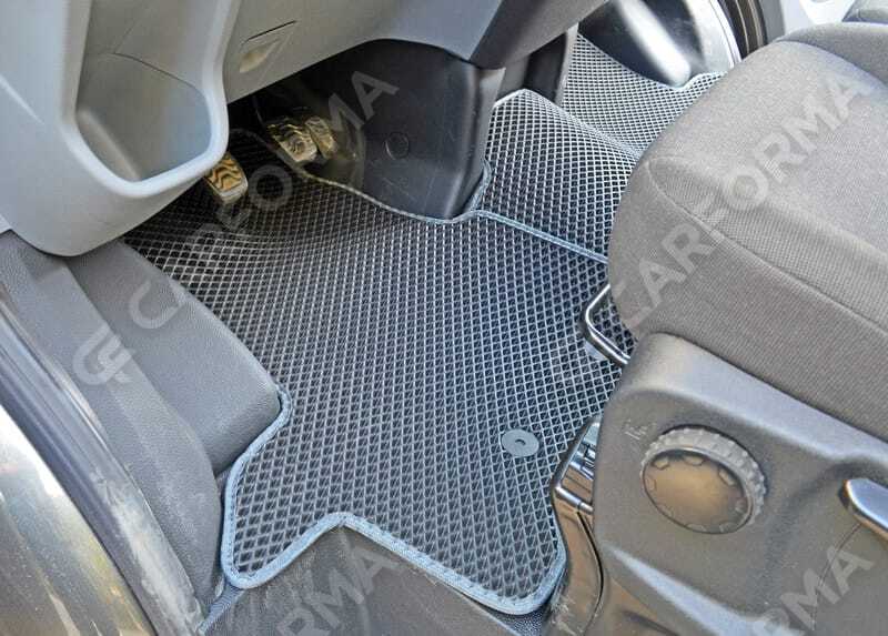 Ворсовые коврики на Ford Transit 7 2013&nbsp;-&nbsp;2026 в Чебоксарах