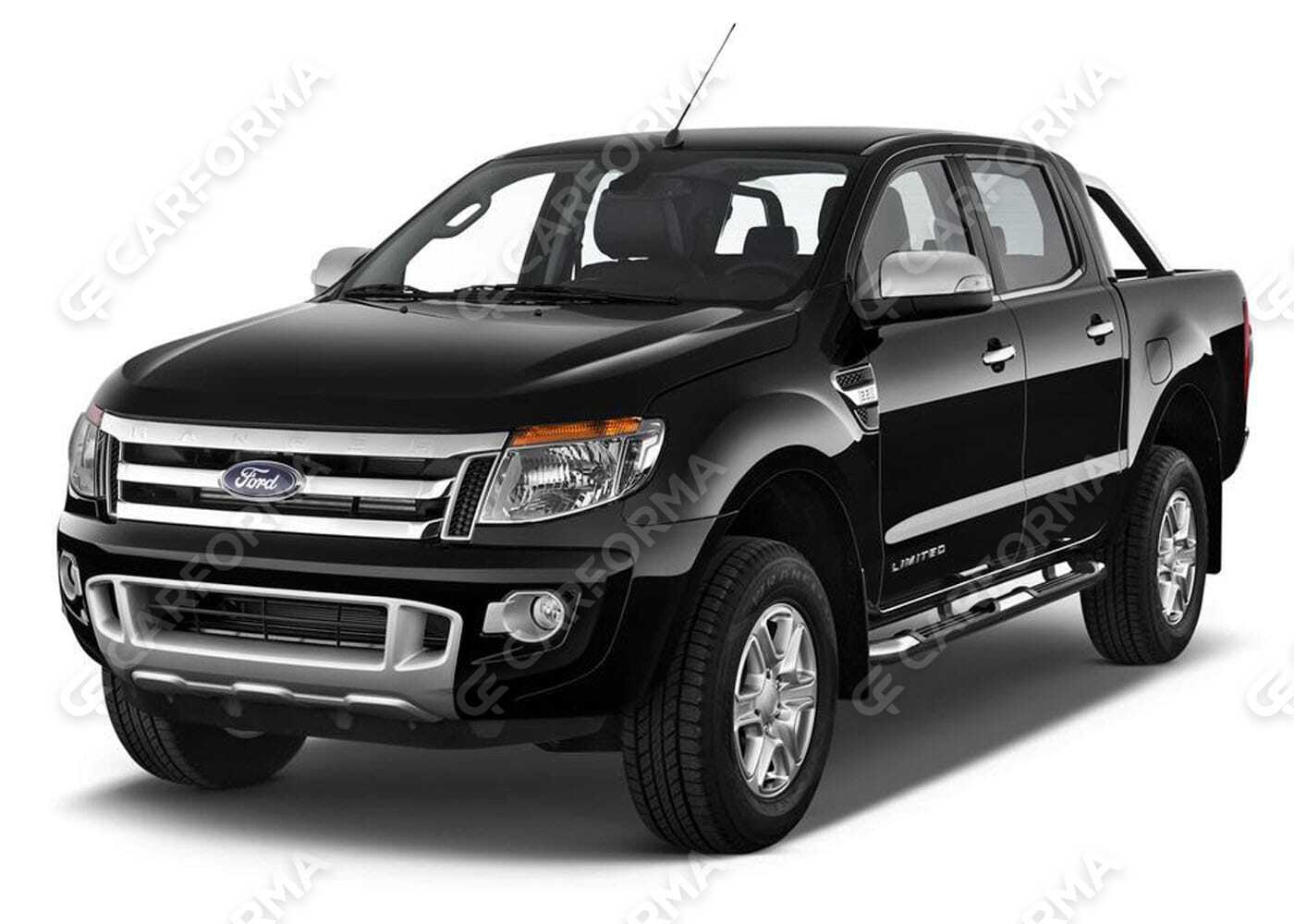 Ворсовые коврики на Ford Ranger III 2011&nbsp;-&nbsp;2023