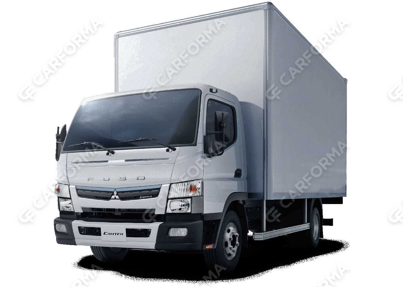 Ворсовые коврики на Mitsubishi Fuso Canter VIII широкая кабина 2010&nbsp;-&nbsp;2026