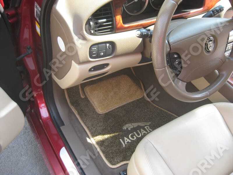 Ворсовые коврики на Jaguar S-Type 1998&nbsp;-&nbsp;2008 в Чебоксарах