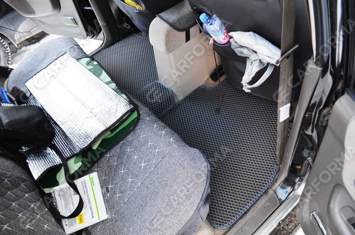 Ворсовые коврики на Mitsubishi Pajero Sport I 1998&nbsp;-&nbsp;2009 в Чебоксарах