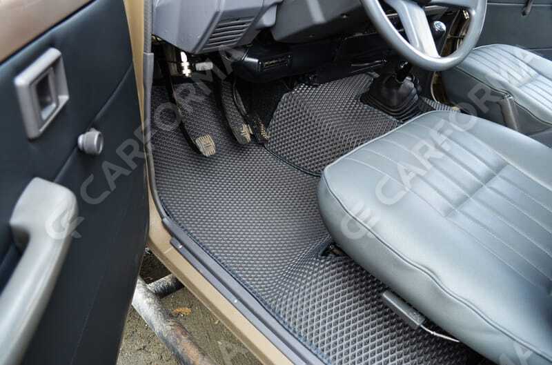 Ворсовые коврики на Toyota Land Cruiser 70 2006&nbsp;-&nbsp;2026 в Чебоксарах