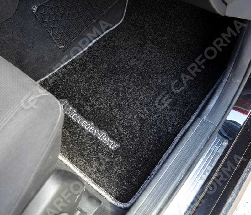 Ворсовые коврики на Mercedes GLK (X204) 2008&nbsp;-&nbsp;2015 в Чебоксарах