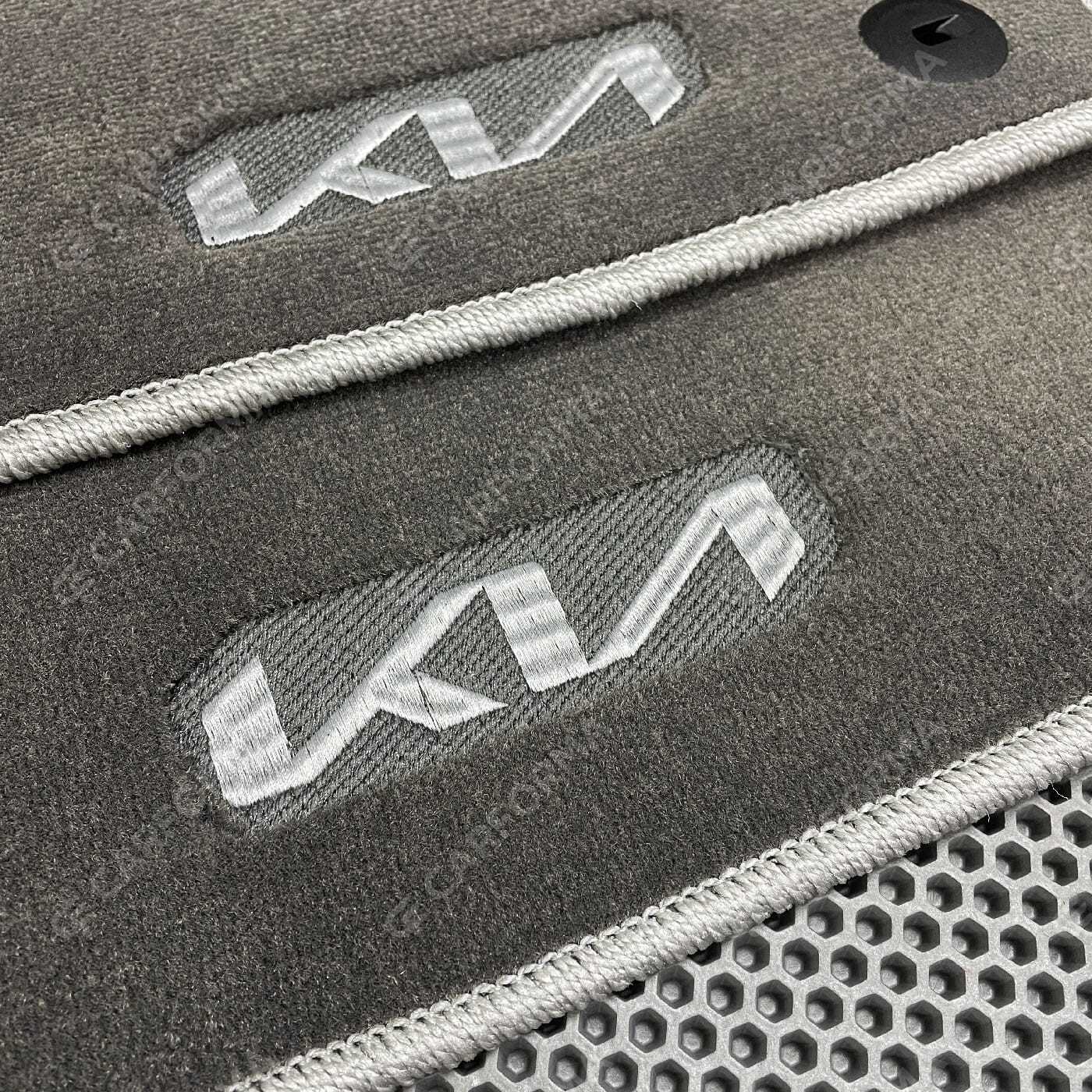 Ворсовые коврики на KIA K9 2018&nbsp;-&nbsp;2026 в Чебоксарах