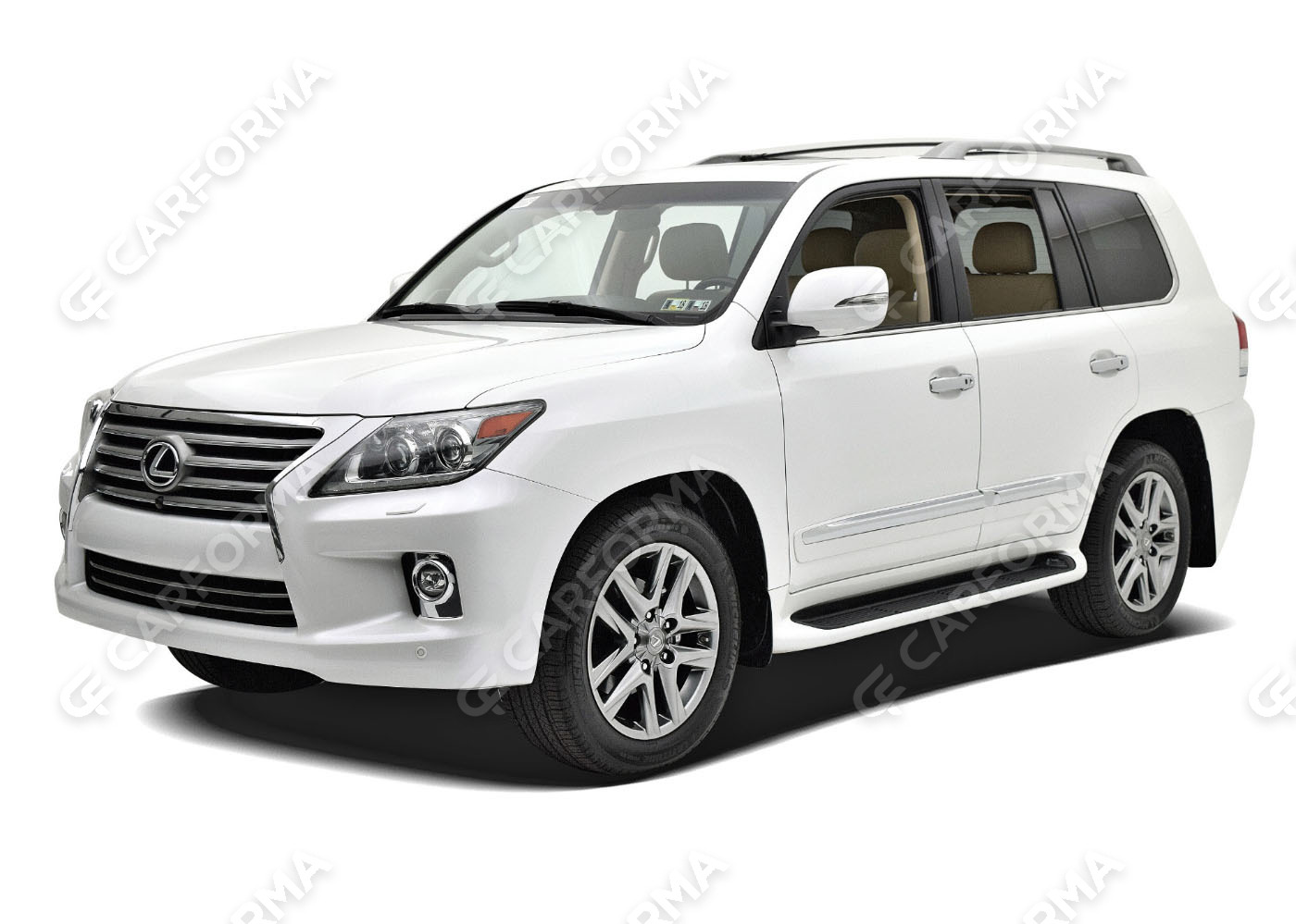 Ворсовые коврики на Lexus LX 570 и LX450d 2007&nbsp;-&nbsp;2023 в Чебоксарах