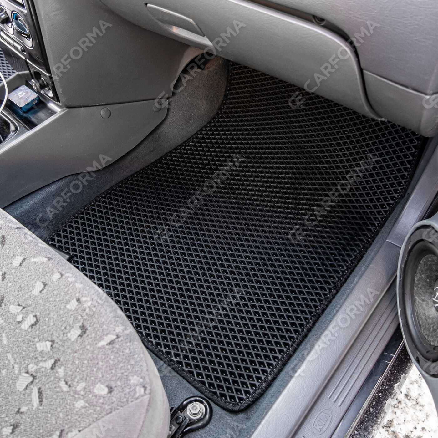 Ворсовые коврики на KIA Spectra 2000&nbsp;-&nbsp;2011 в Чебоксарах