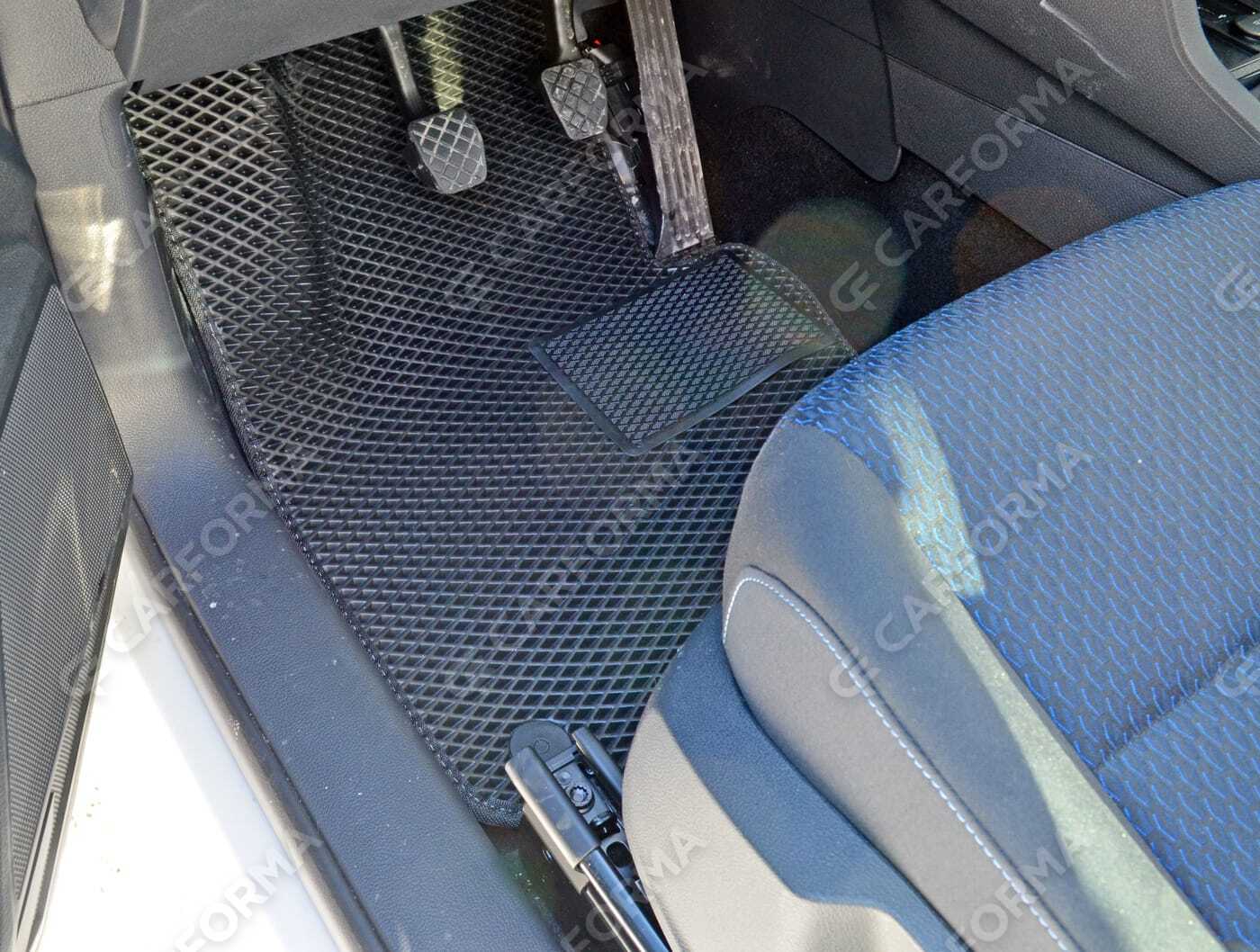 Ворсовые коврики на Volkswagen Caddy (2K) 2003&nbsp;-&nbsp;2020 в Чебоксарах