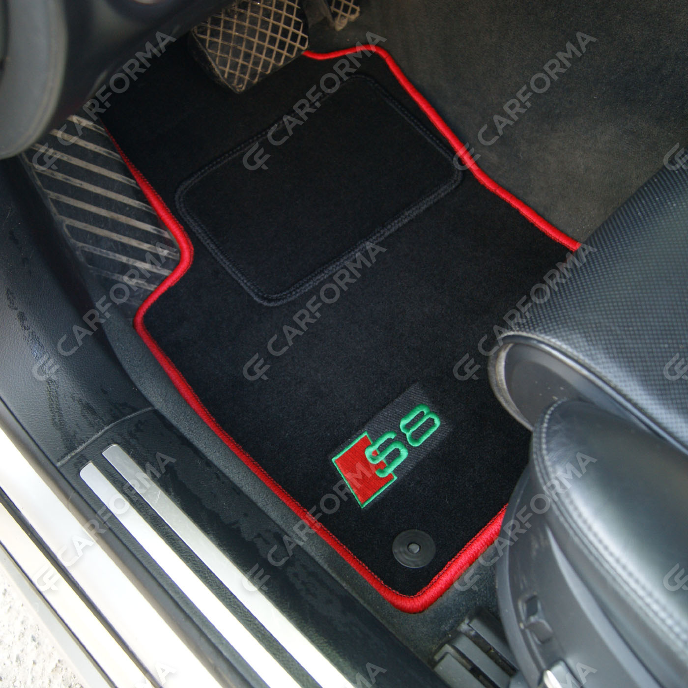 Ворсовые коврики на Audi A8 (D3) 2002&nbsp;-&nbsp;2010 в Чебоксарах