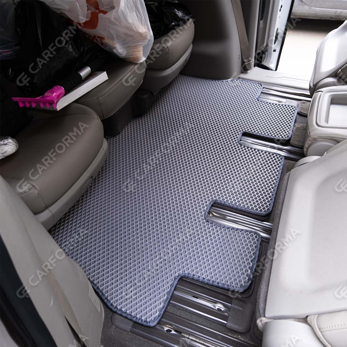 Ворсовые коврики на KIA Carnival III 9 мест и 11 мест 2014&nbsp;-&nbsp;2021 в Чебоксарах