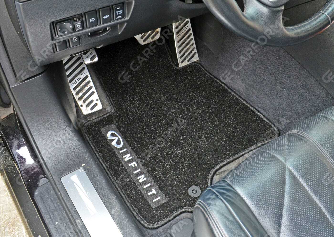Ворсовые коврики на Infiniti FX II 2009&nbsp;-&nbsp;2014 в Чебоксарах