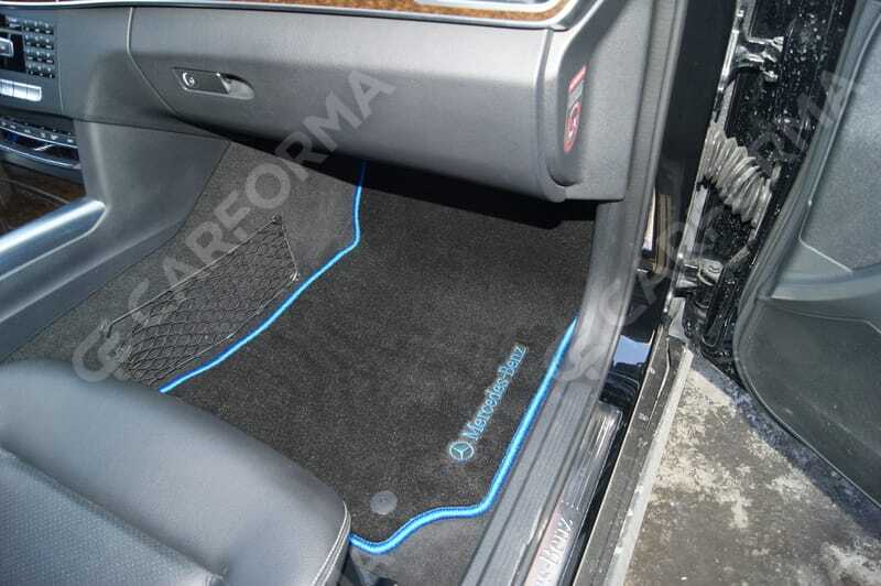 Ворсовые коврики на Mercedes E (W212) 2009&nbsp;-&nbsp;2016 в Чебоксарах