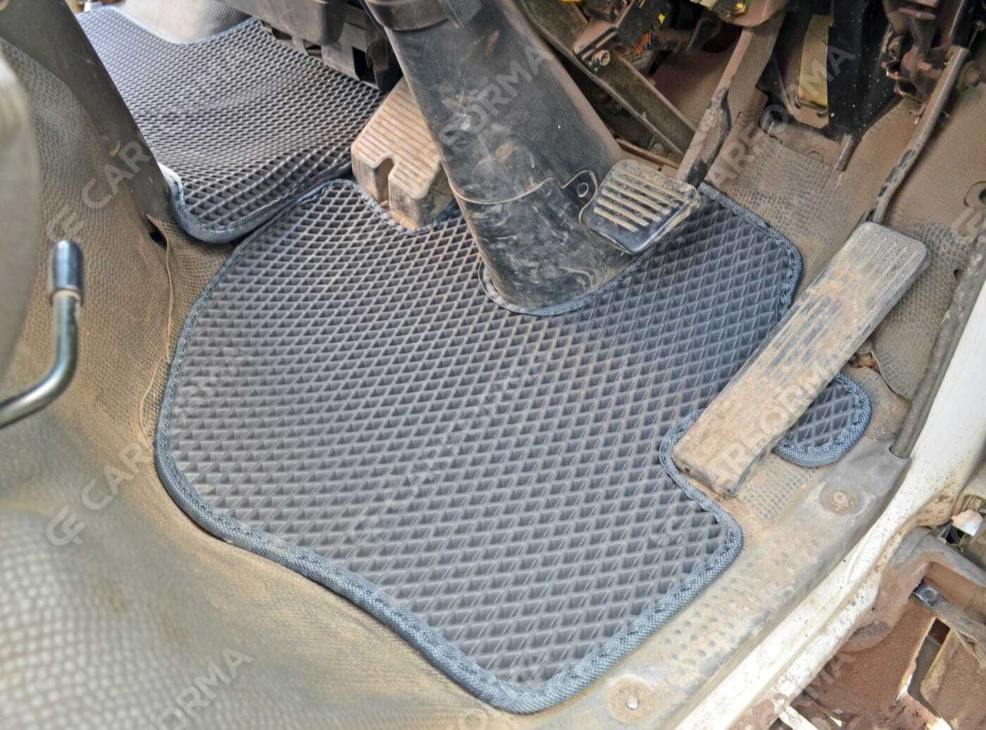 Ворсовые коврики на Isuzu ELF V широкая кабина 1993&nbsp;-&nbsp;2011 в Чебоксарах