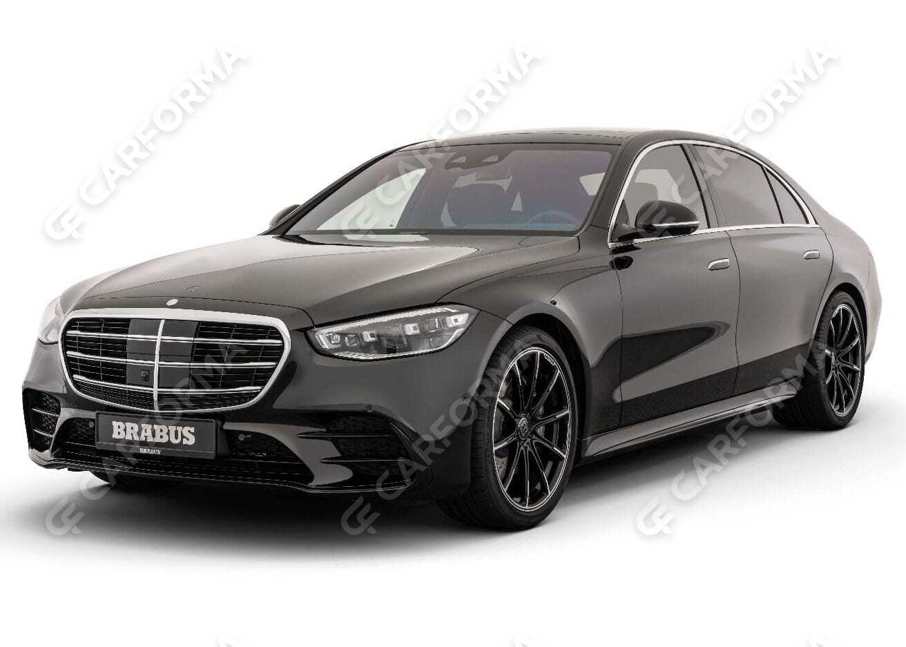 Ворсовые коврики на Mercedes S (W223, V223) 2020&nbsp;-&nbsp;2026