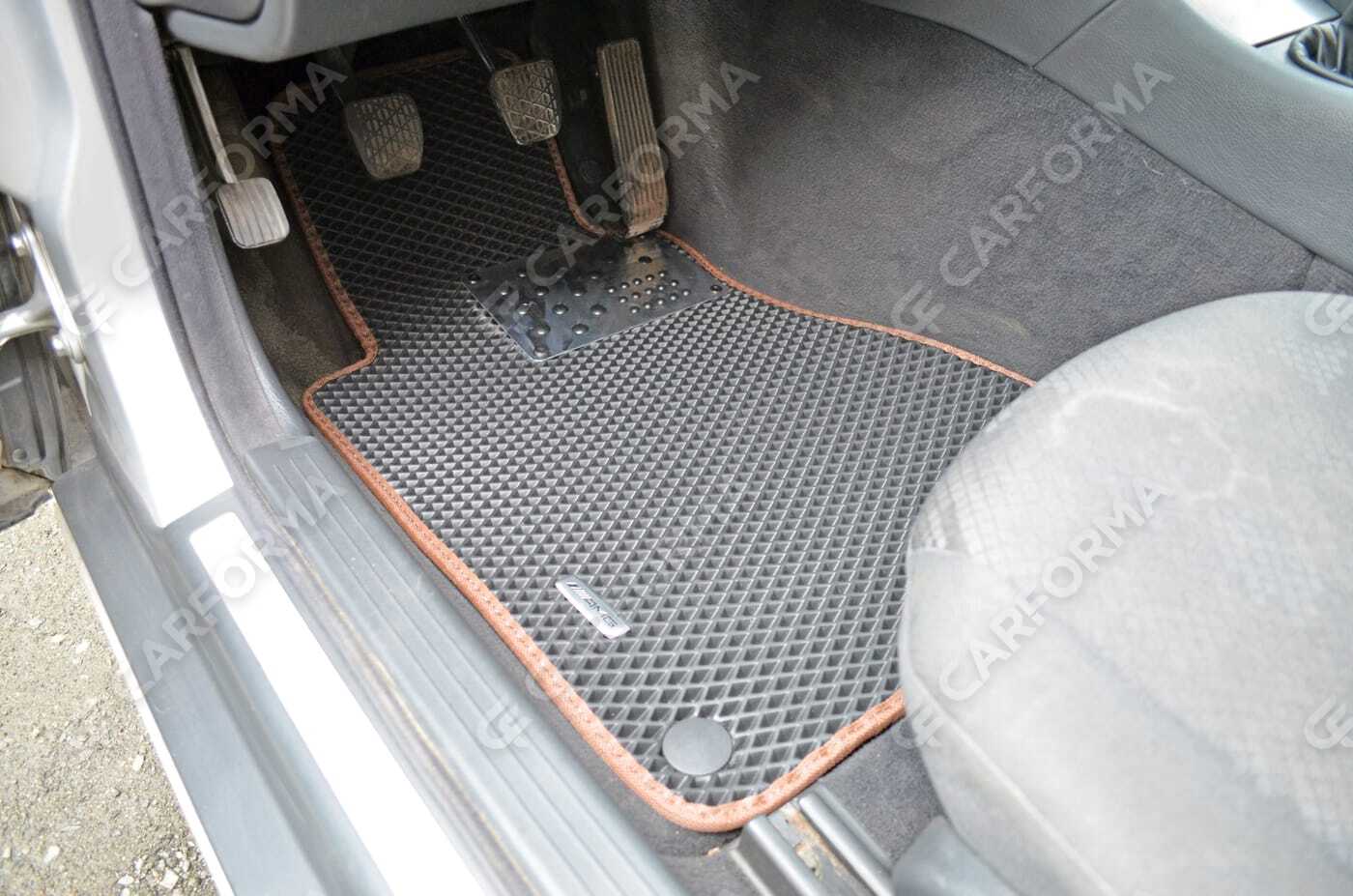 Ворсовые коврики на Mercedes C (W203) 2000&nbsp;-&nbsp;2008 в Чебоксарах