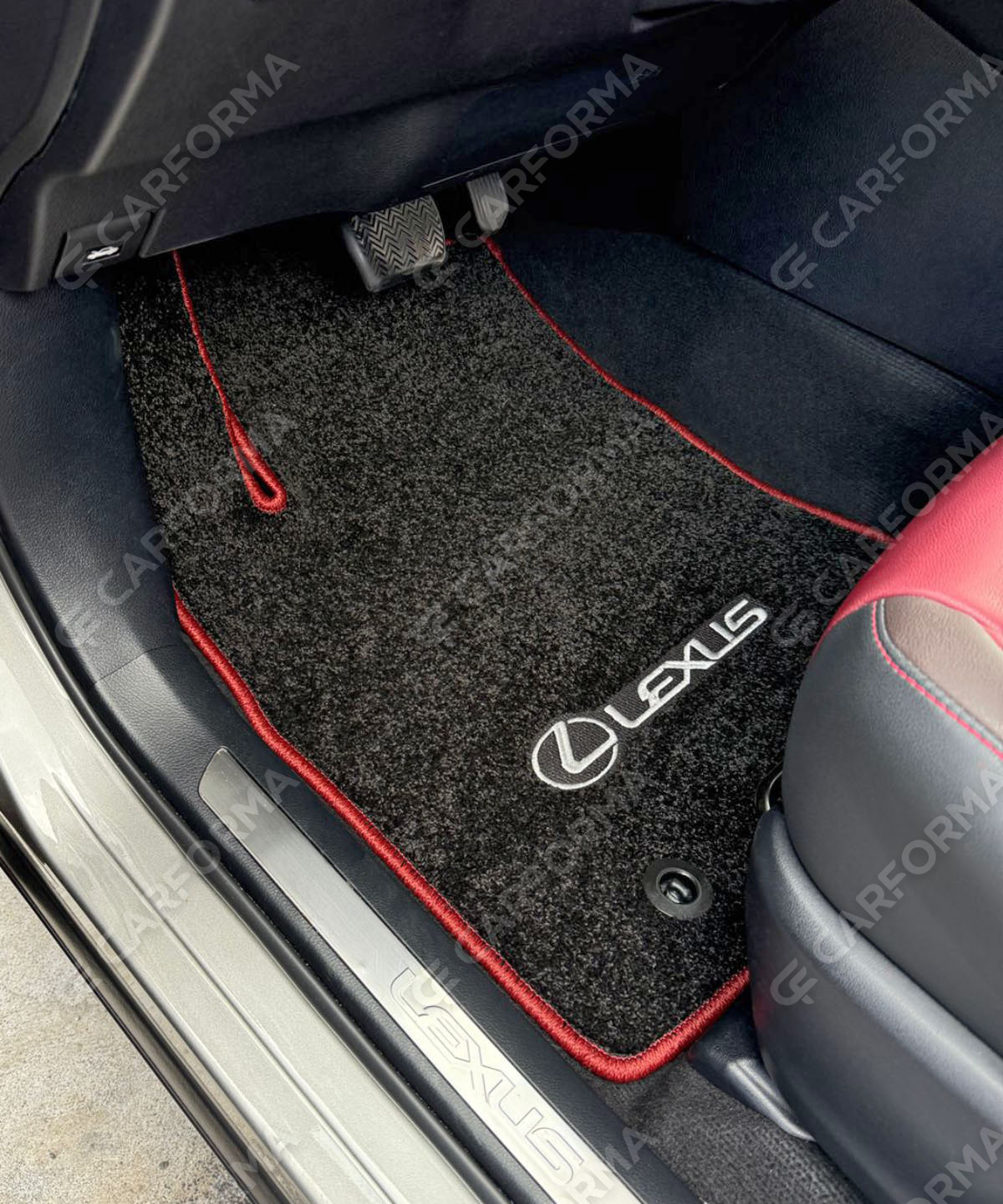 Ворсовые коврики на Lexus NX I 2014&nbsp;-&nbsp;2021 в Чебоксарах