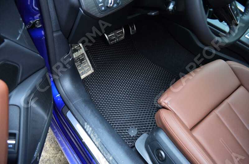 Ворсовые коврики на Audi S6 (C6) 2006&nbsp;-&nbsp;2011 в Чебоксарах