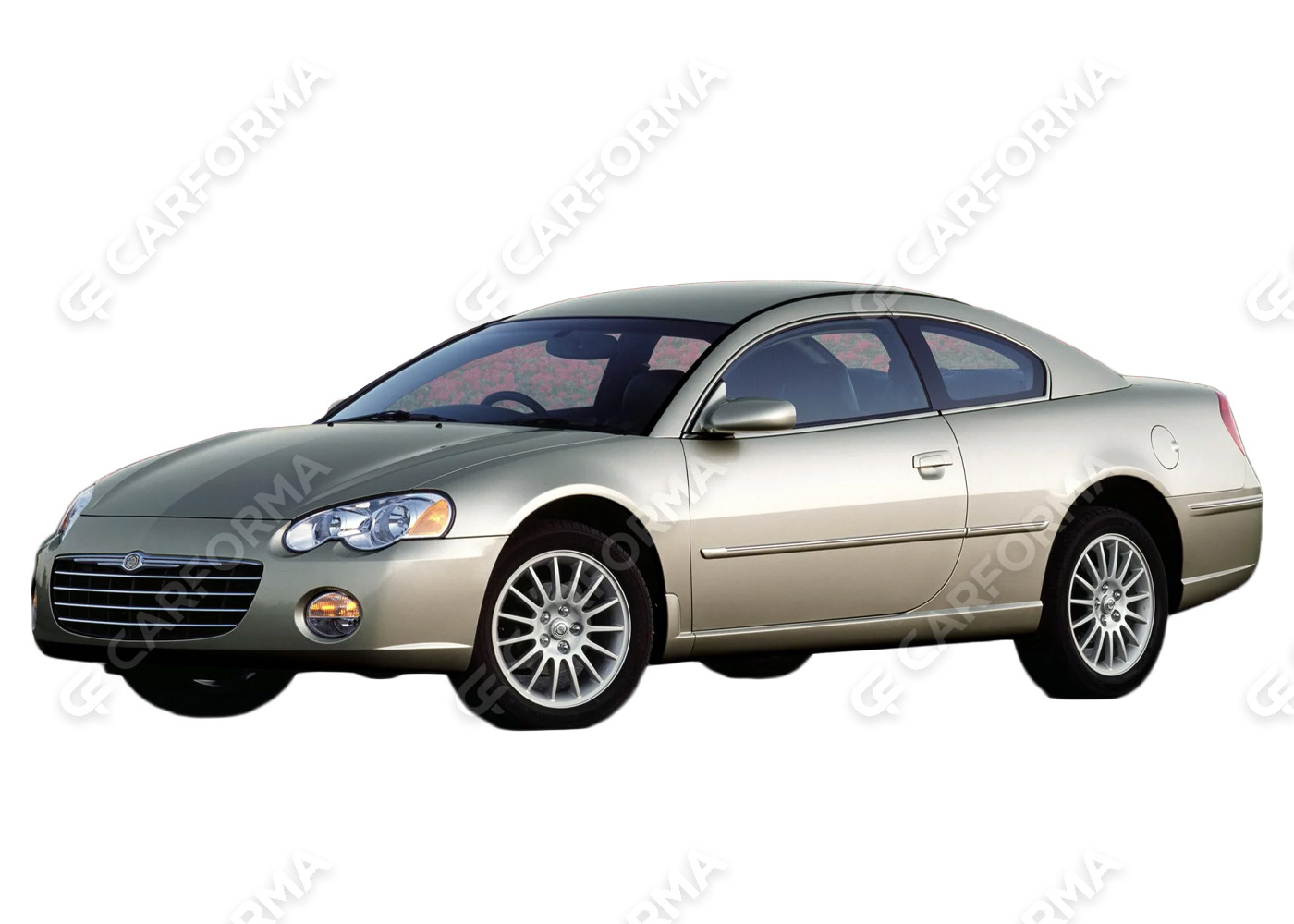 Ворсовые коврики на Chrysler Sebring II Coupe 2000&nbsp;-&nbsp;2006