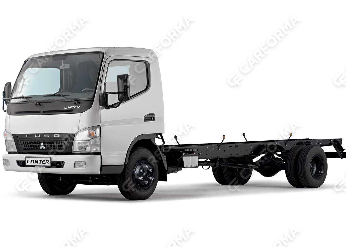 Ворсовые коврики на Mitsubishi Fuso Canter VII широкая кабина 2002&nbsp;-&nbsp;2017