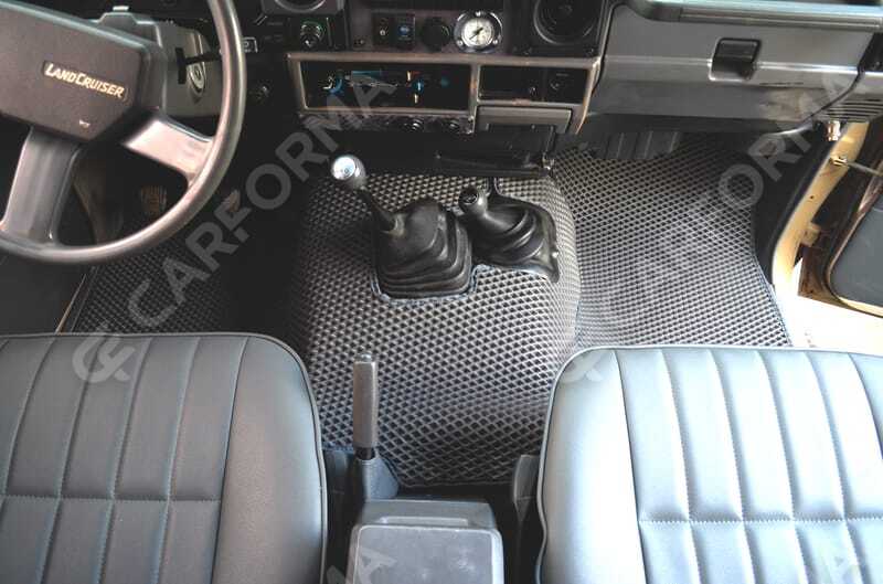 Ворсовые коврики на Toyota Land Cruiser 70 2006&nbsp;-&nbsp;2026 в Чебоксарах