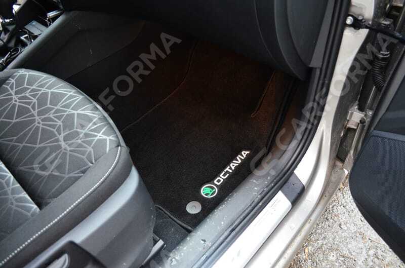 Ворсовые коврики на Skoda Octavia A7 2013&nbsp;-&nbsp;2020 в Чебоксарах