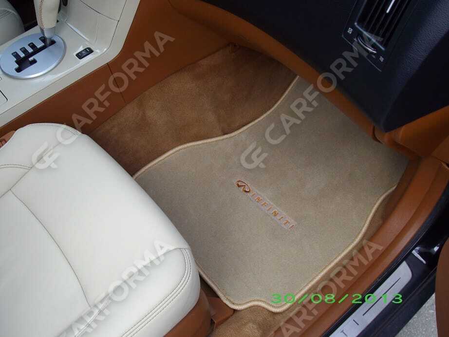 Ворсовые коврики на Infiniti FX I 2003&nbsp;-&nbsp;2008 в Чебоксарах