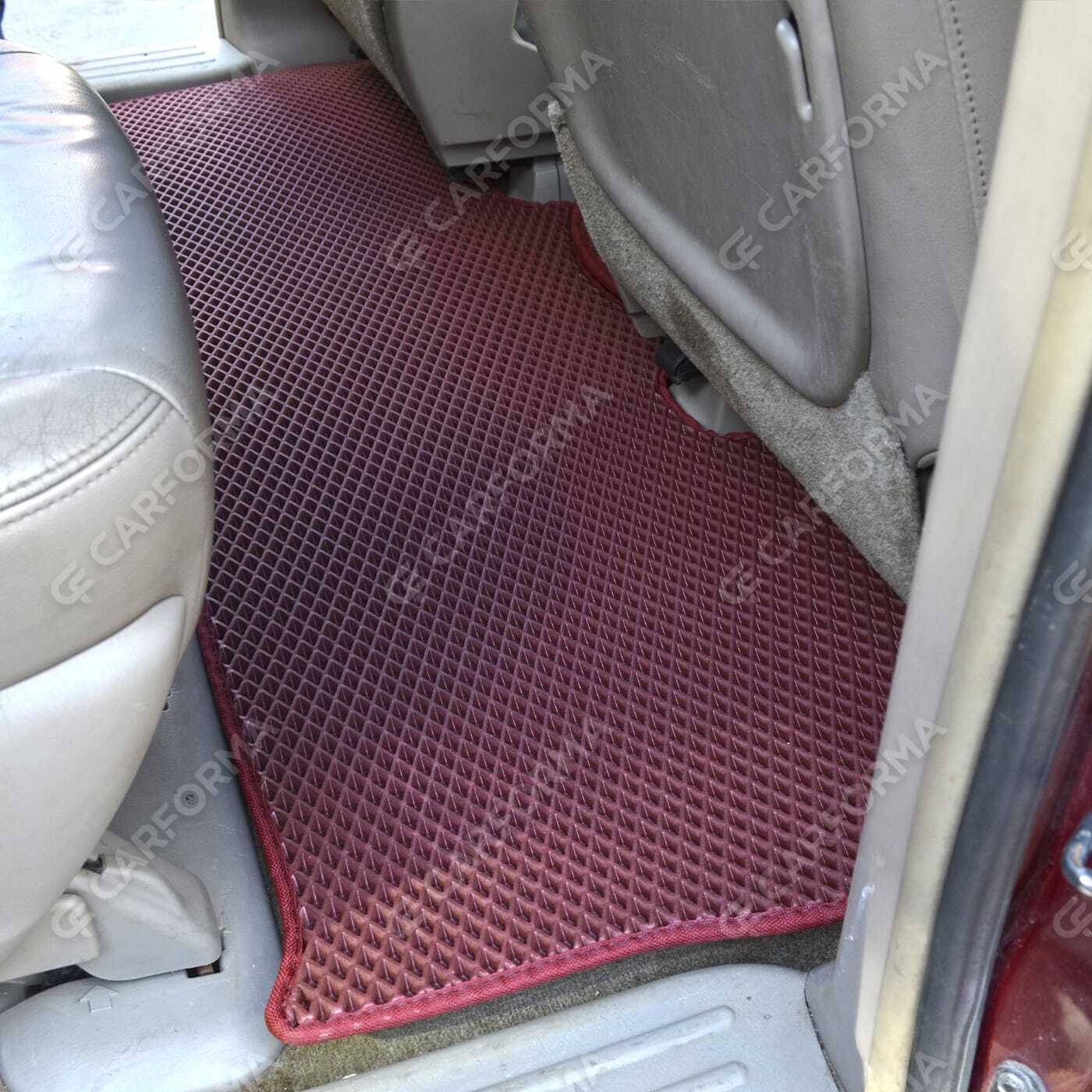 Ворсовые коврики на Toyota Sienna II 2003&nbsp;-&nbsp;2010 в Чебоксарах