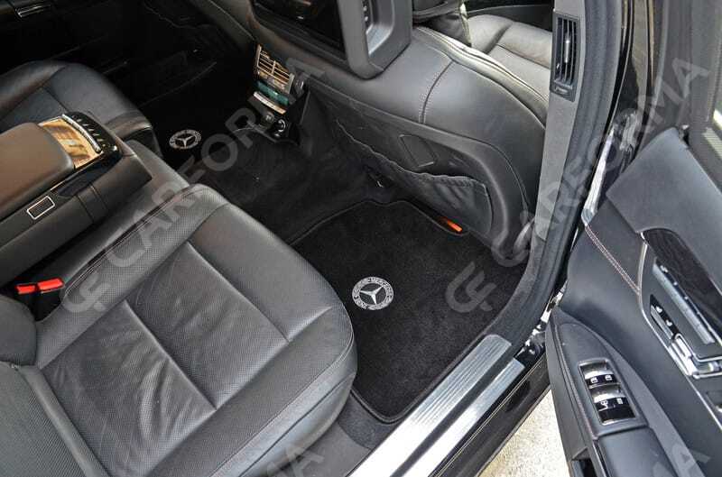 Ворсовые коврики на Mercedes S (W221) 2005&nbsp;-&nbsp;2013 в Чебоксарах