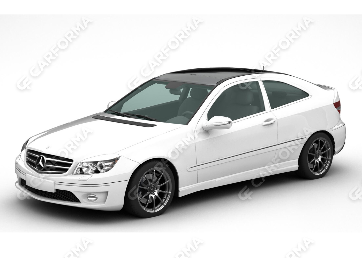 Ворсовые коврики на Mercedes CLC (CL203) 2008&nbsp;-&nbsp;2011 в Чебоксарах