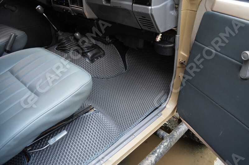 Ворсовые коврики на Toyota Land Cruiser 70 2006&nbsp;-&nbsp;2026 в Чебоксарах