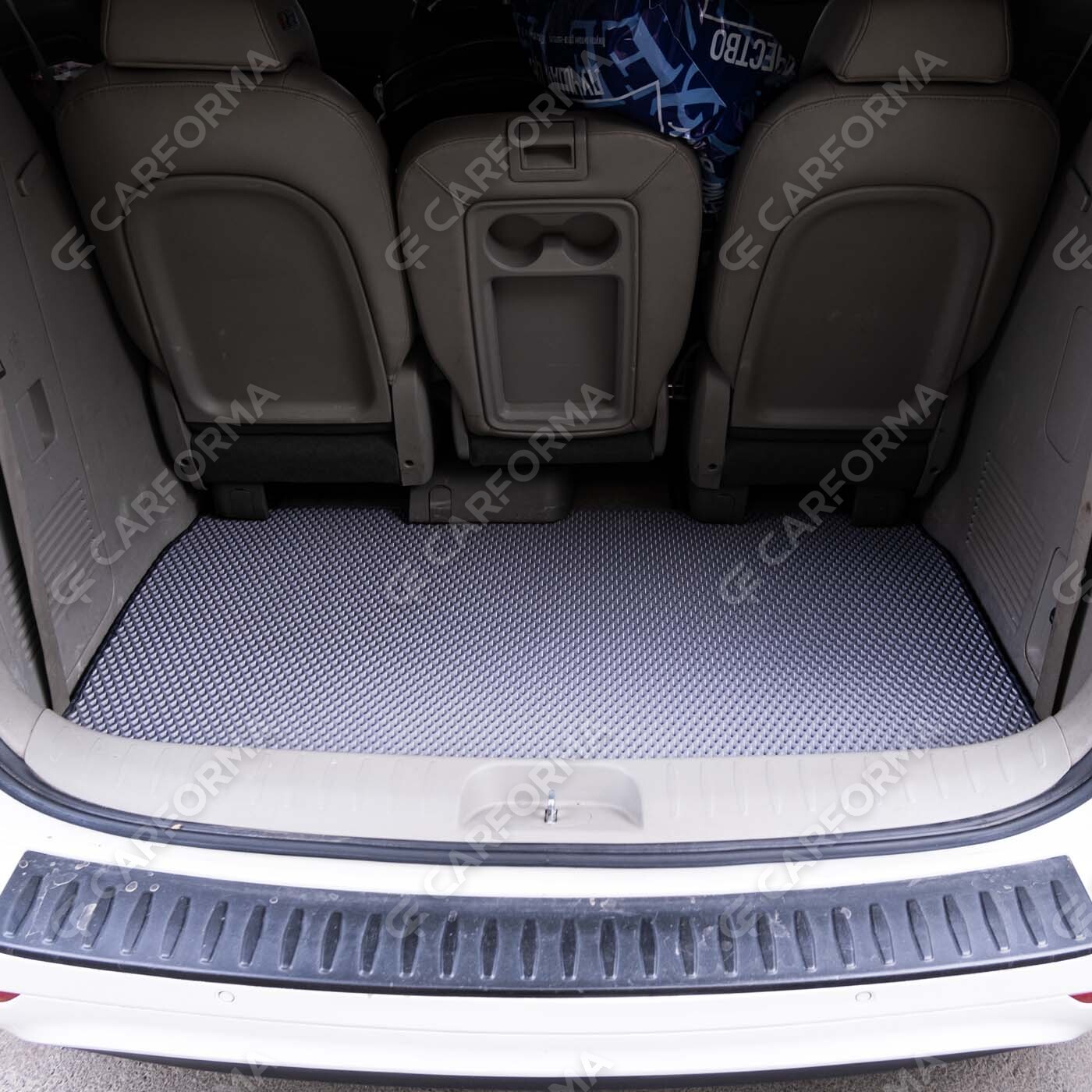 Ворсовые коврики на KIA Carnival III 9 мест и 11 мест 2014&nbsp;-&nbsp;2021 в Чебоксарах