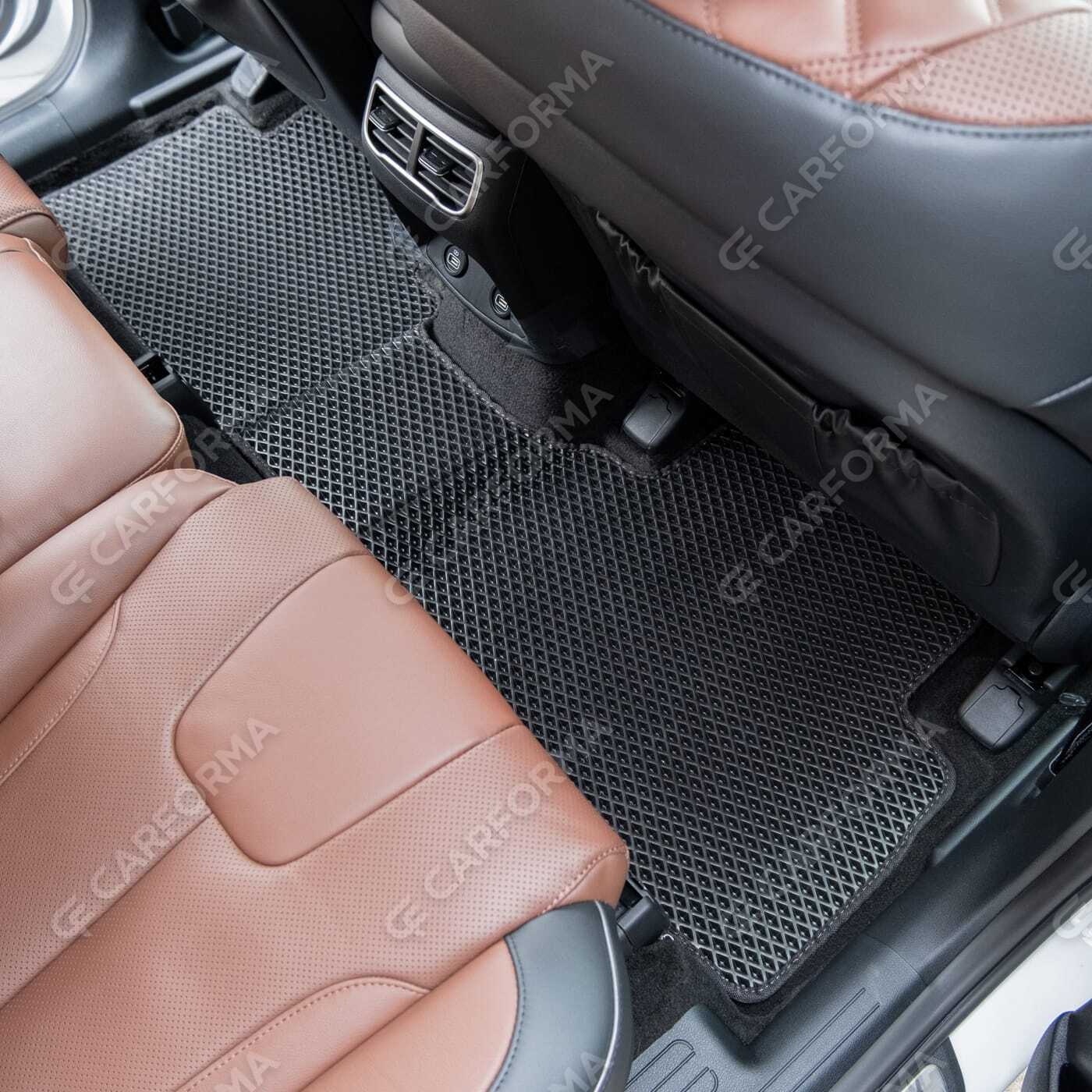 Ворсовые коврики на Hyundai Santa Fe IV рестайлинг 2020&nbsp;-&nbsp;2026 в Чебоксарах