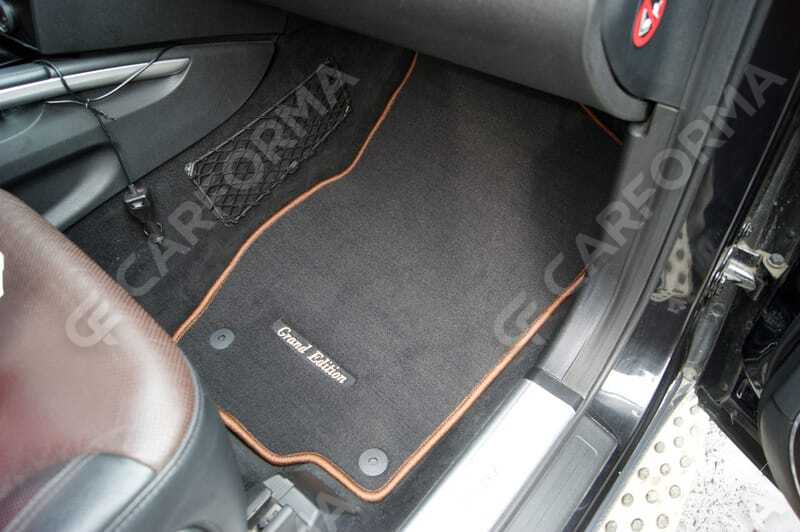 Ворсовые коврики на Mercedes GL (X164) 2006&nbsp;-&nbsp;2012 в Чебоксарах