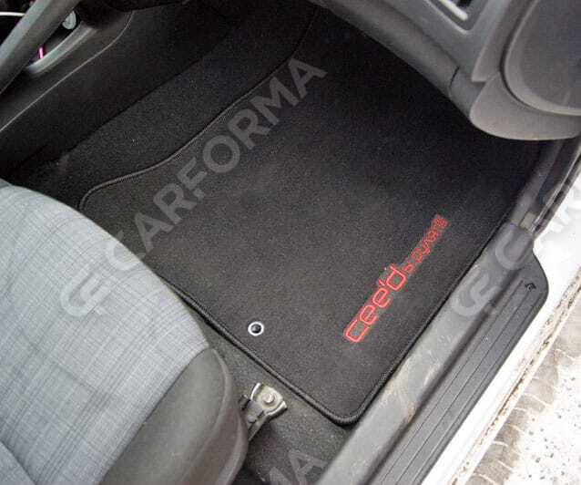 Ворсовые коврики на KIA Ceed I 2007&nbsp;-&nbsp;2012 в Чебоксарах