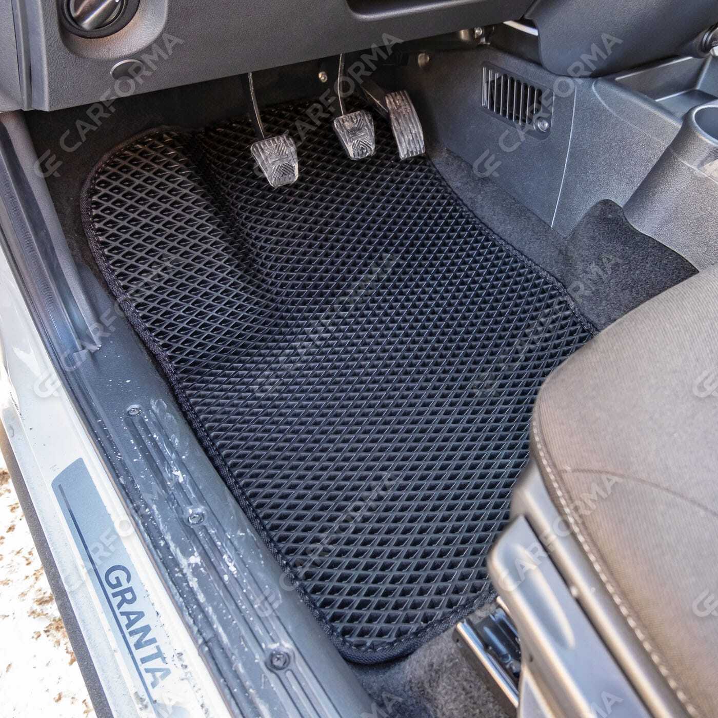 Ворсовые коврики на Lada (ВАЗ) Kalina 2004&nbsp;-&nbsp;2018 в Чебоксарах