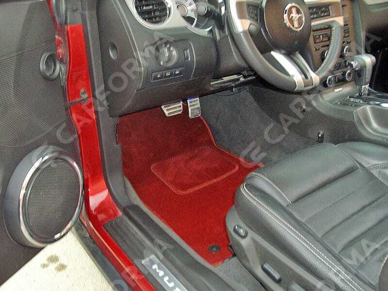 Ворсовые коврики на Ford Mustang V 2004&nbsp;-&nbsp;2014 в Чебоксарах