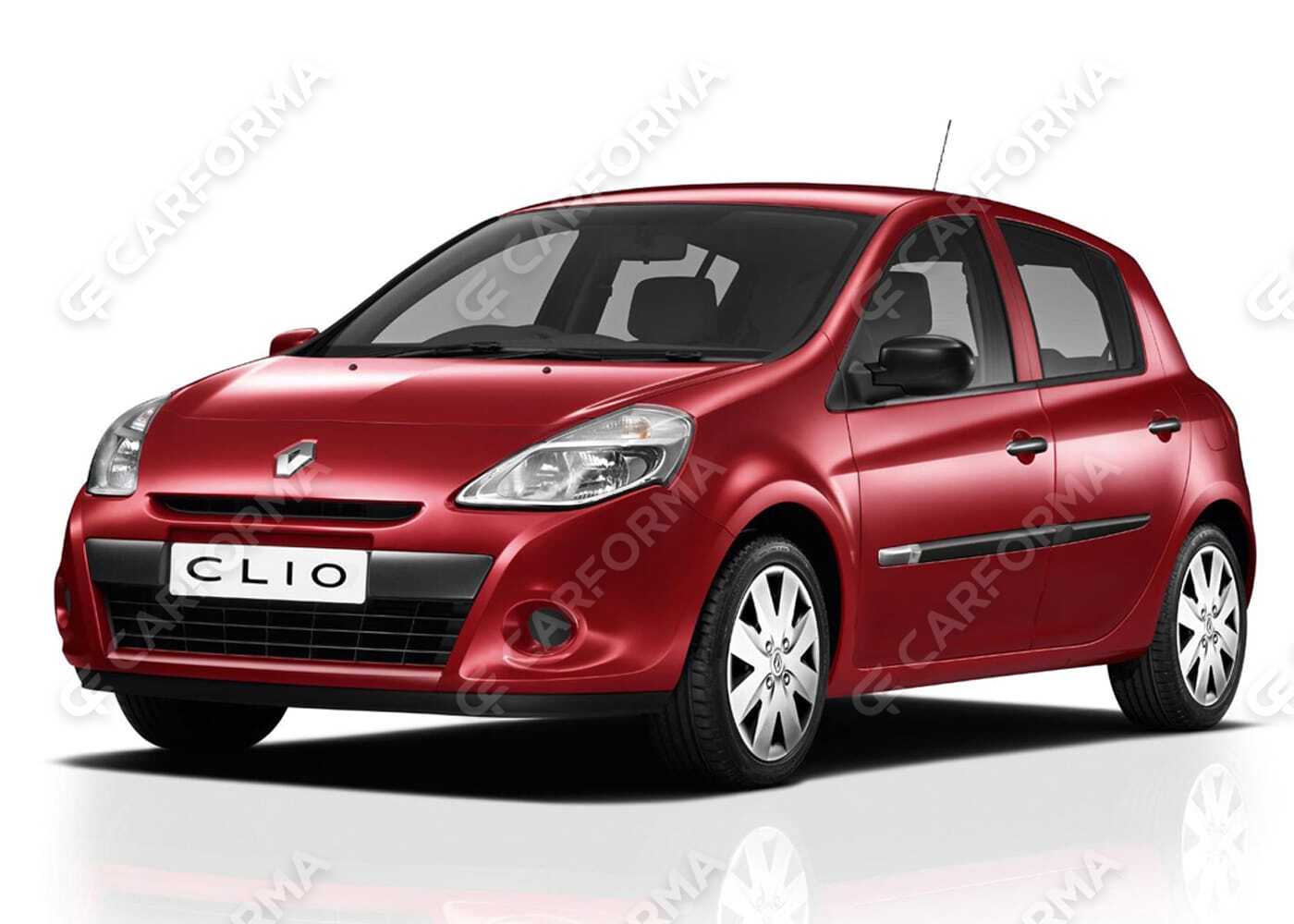 Ворсовые коврики на Renault Clio III 2005&nbsp;-&nbsp;2012 в Чебоксарах