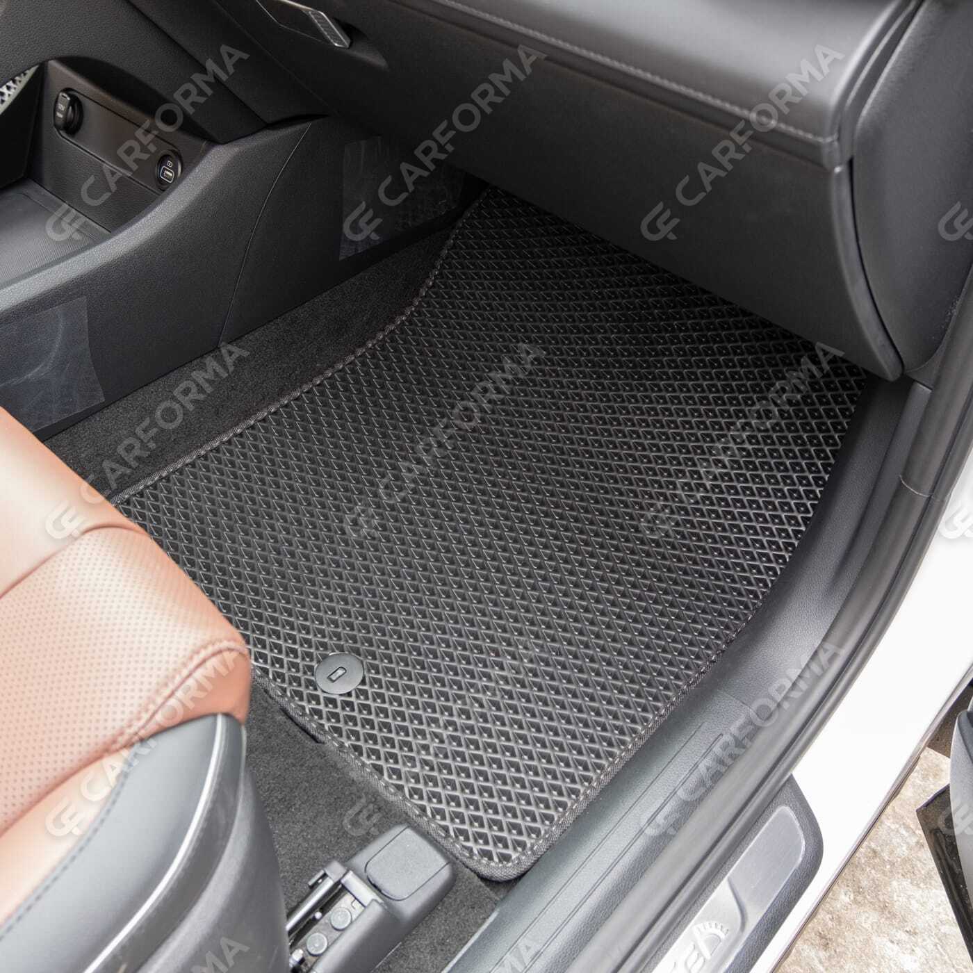 Ворсовые коврики на Hyundai Santa Fe IV рестайлинг 2020&nbsp;-&nbsp;2026 в Чебоксарах