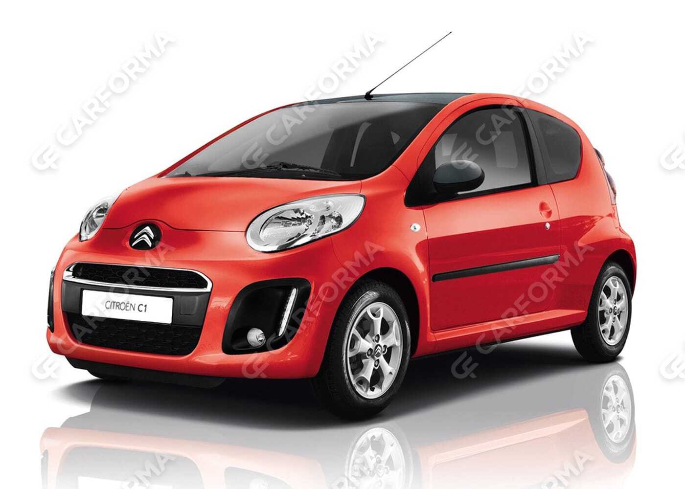Ворсовые коврики на Citroen C1 I 2005&nbsp;-&nbsp;2015